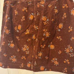 Madewell Brown Mini Skirt